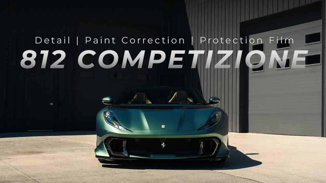 The Ferrari 812 Competizione Aperta | Ferrari Atelier | Detailing & Paint Protection
