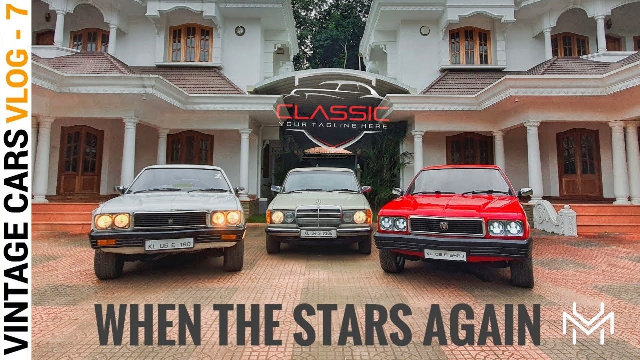 Vintage car collection in kerala / 1975 Mercedes-Benz W123 /  1992 model modified  Contessa