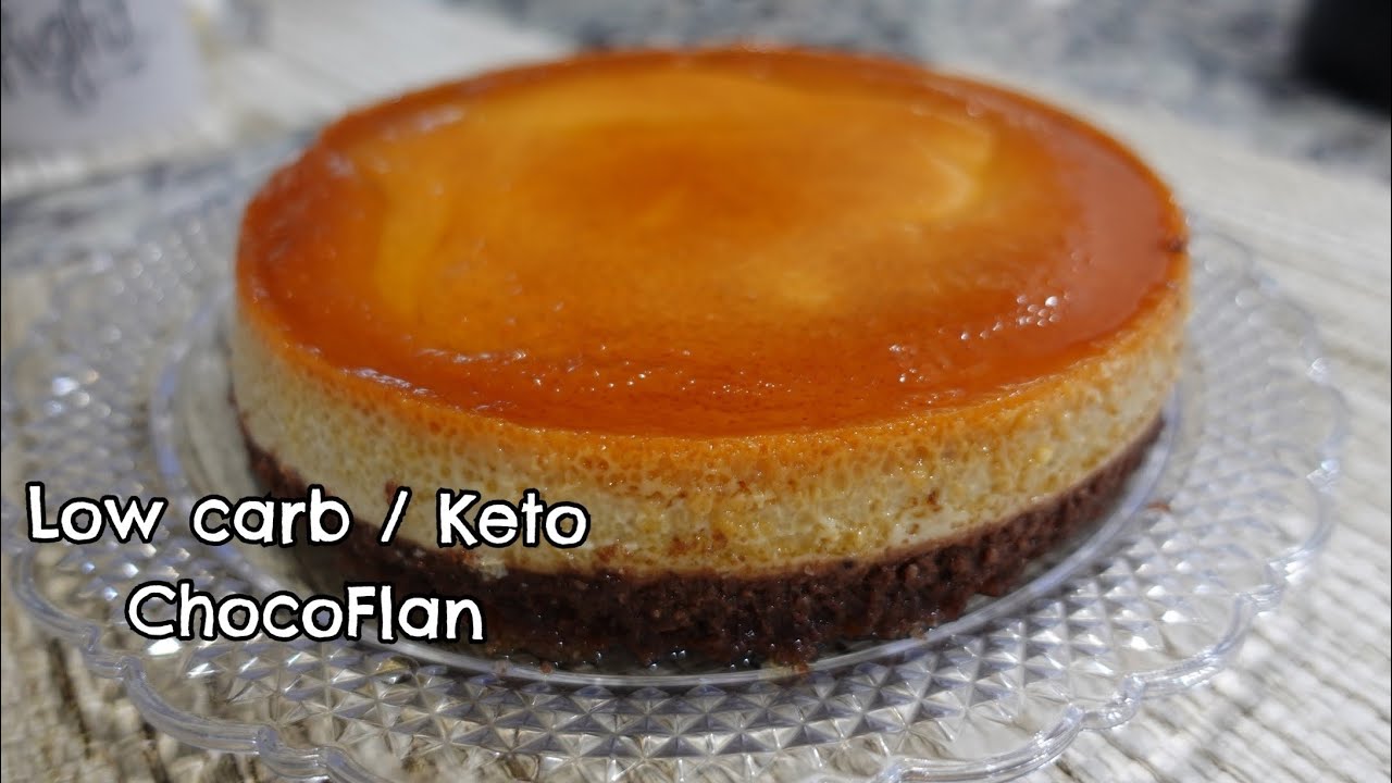LOW CARB / KETO CHOCOFLAN.