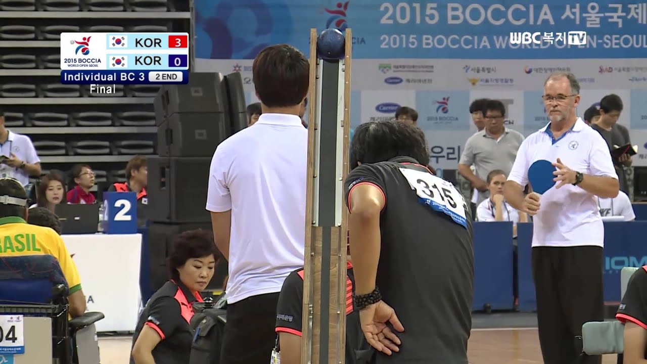 2015 BOCCIA DAY 5 (Individual BC 3 KOR vs KOR)