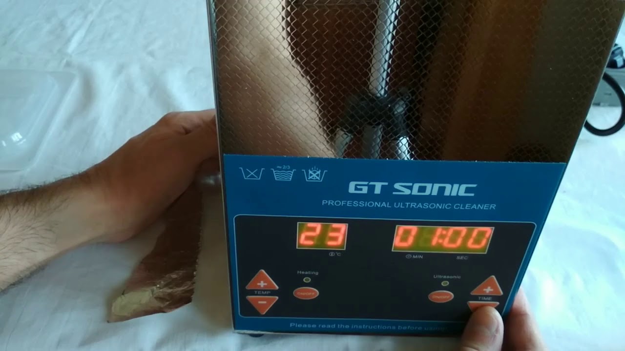 Ультразвуковой очиститель / GT Sonic VGT-1620QTD Professional Ultrasonic Cleaner from GearBest.com