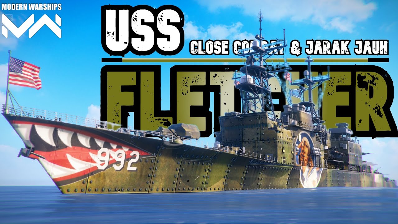 USS Fletcher (DD-992) | Destroyer BAKU HANTAM | Modern Warships