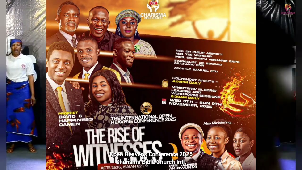 Women Of Glory Songs Ministration || Open Heavens Conference 2025 | Charisma Bible Church Intl.