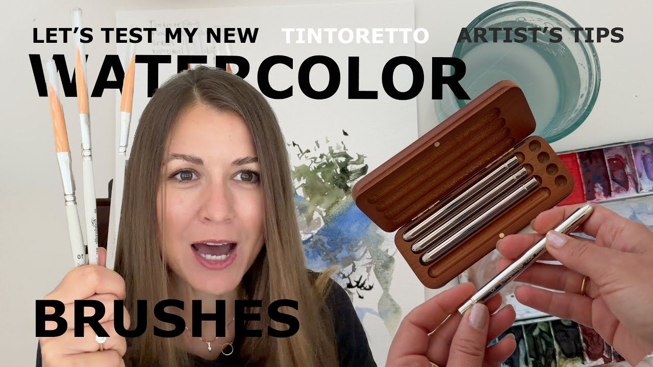 Tintoretto Pocket Case | Watercolor Brushes Review