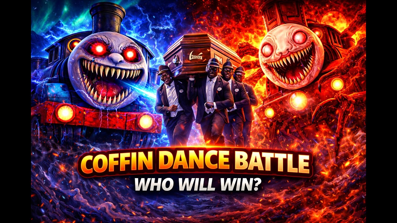 Choo Choo Charles 🆚 Thomas EXE – COFFIN DANCE (Cover) Song