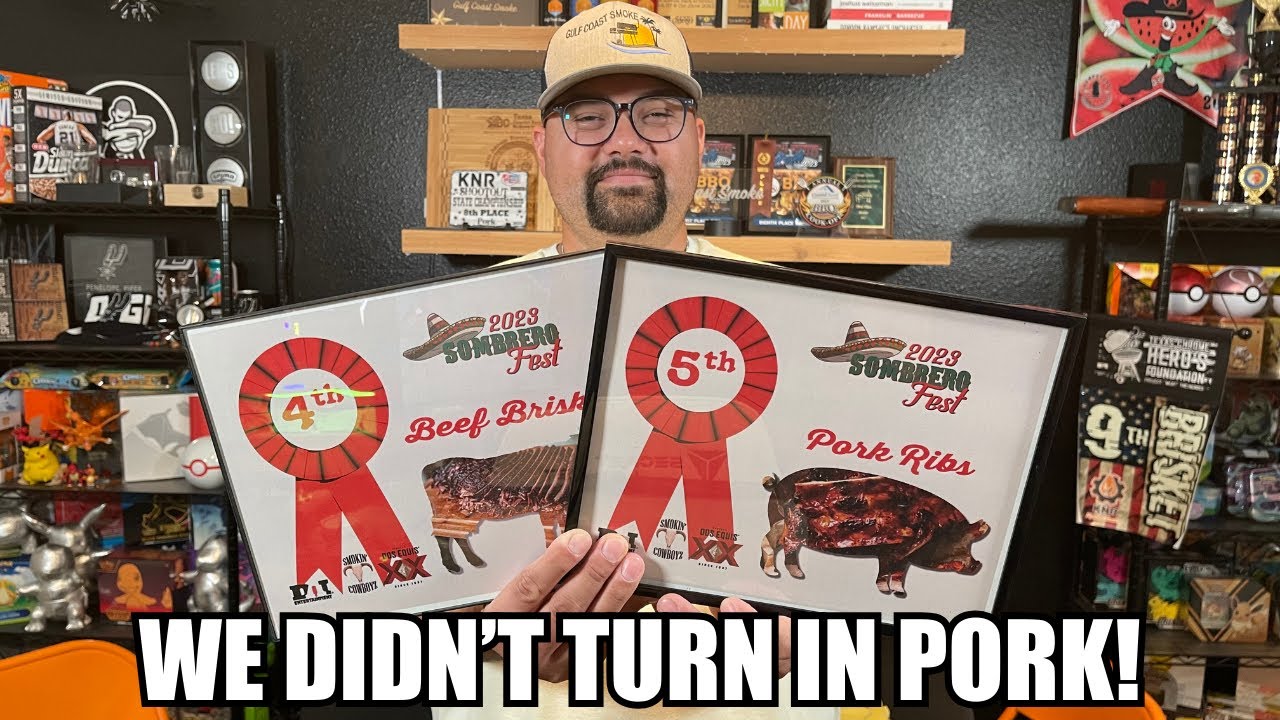WE DIDN'T TURN IN PORK AT THIS BBQ COMPETITION!!!!!