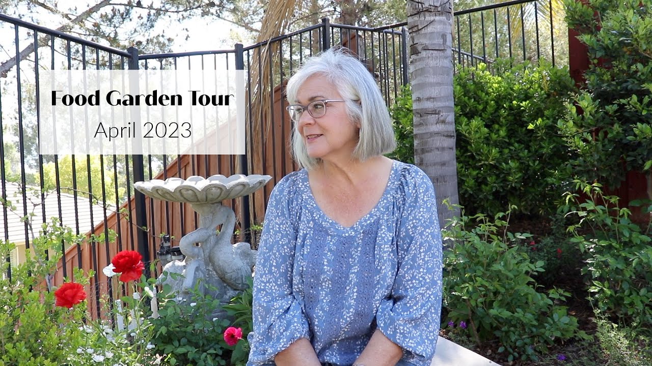 Food Garden Tour April 2023 | Backyard Garden Tour
