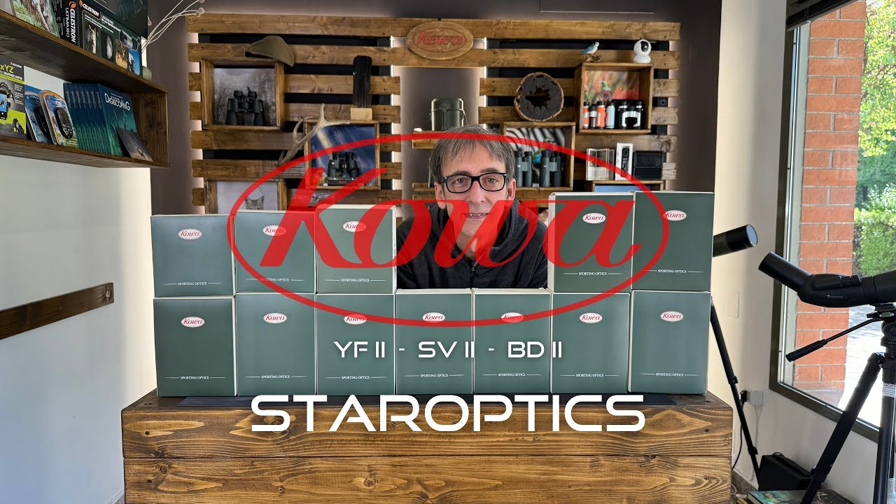 Presentazione binocoli Kowa - Serie YF II  -  SV II  -  BD II