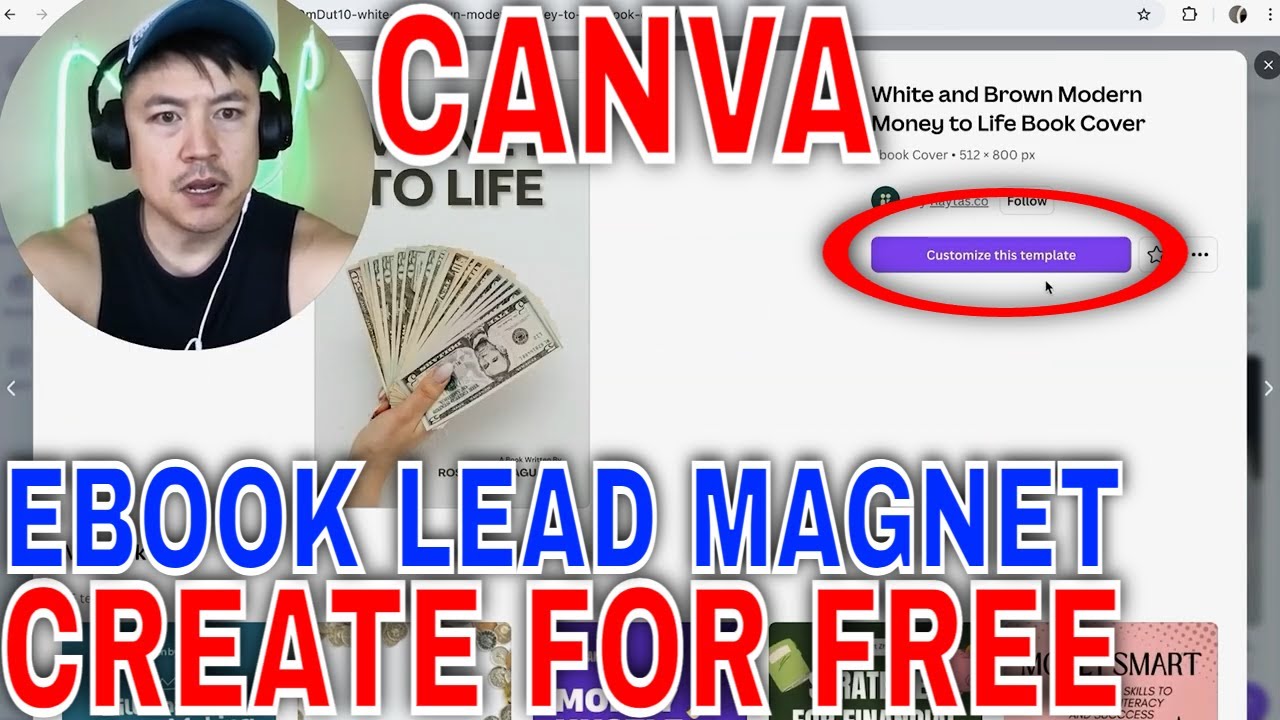 ✅  How To Create eBook Lead Magnet In Canva (Free) 🔴