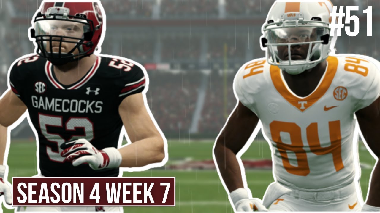 Top 25 Matchup vs. Tennessee | NCAA 14 Gamecocks Dynasty Ep. 51