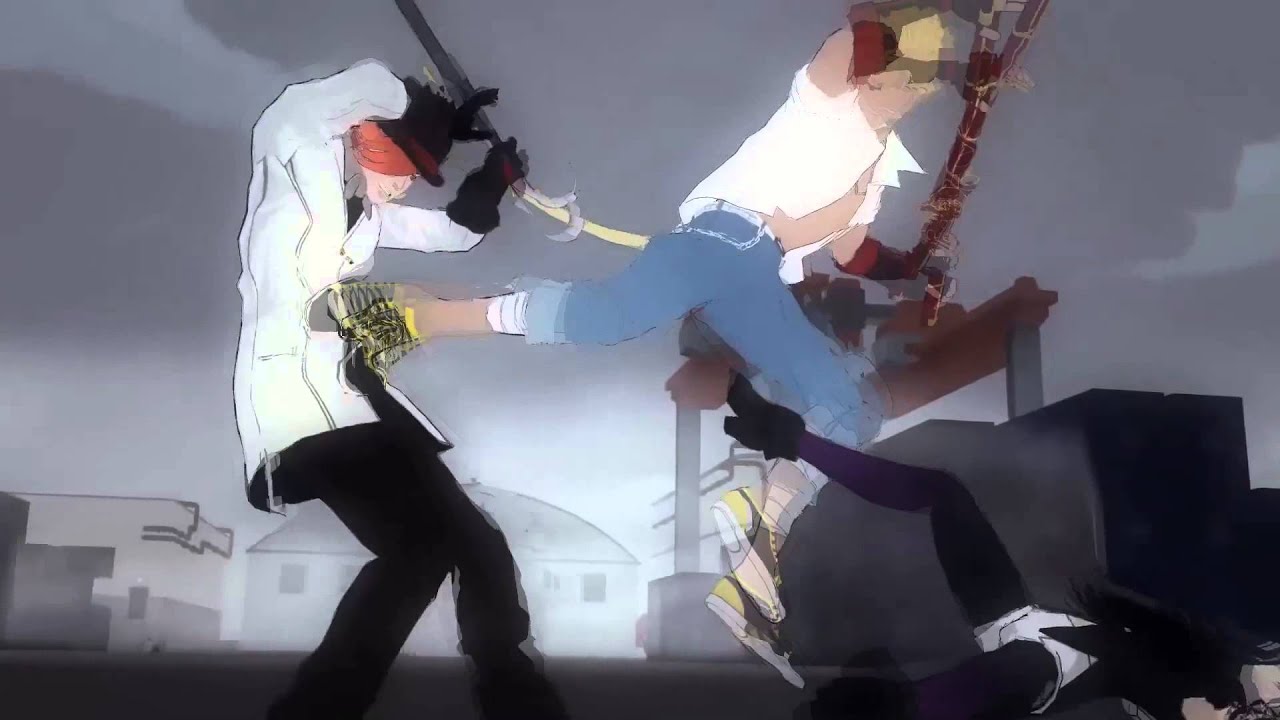 RWBY: Blake, Sun and Penny vs. Torchwick and The White Fang (60FPS)