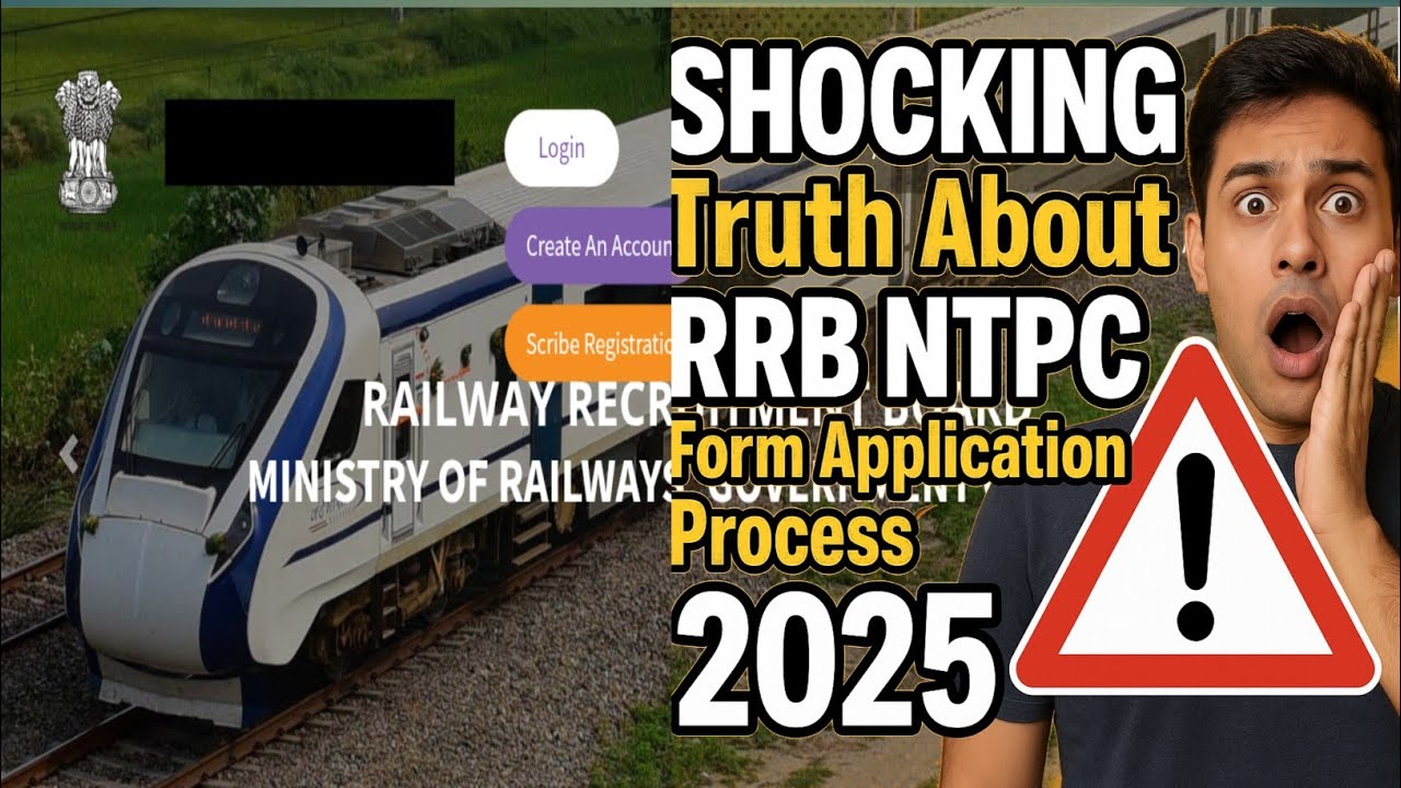 SHOCKING Truth About RRB NTPC Form Application Process 2025