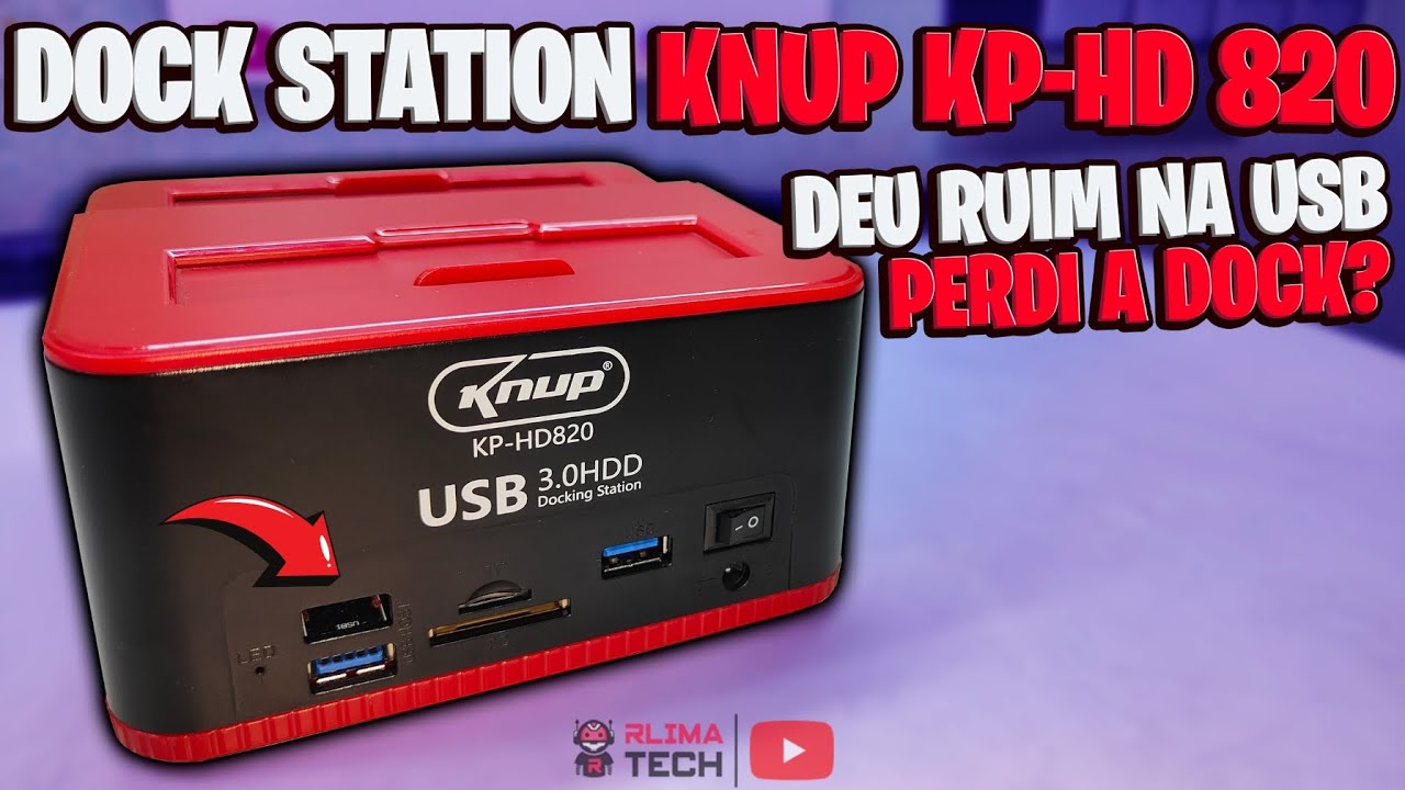 SÓ FUI COLOCAR O PENDRIVE... e o USB da KNUP KP-HD 820 arrancou com TRILHA e tudo! Deu pra SOLDAR?