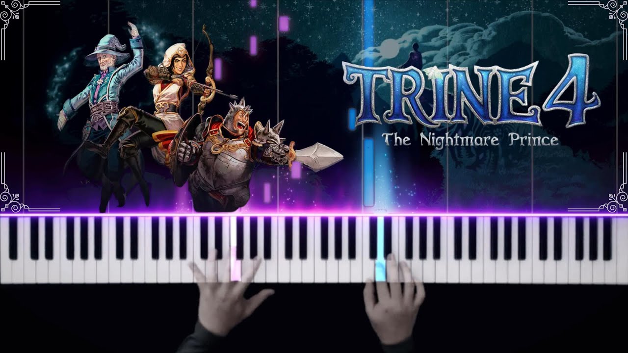 Trine 4 OST -  The Nightmare Prince - Storytime | Ari Pulkkinen - Piano Cover / Tutorial
