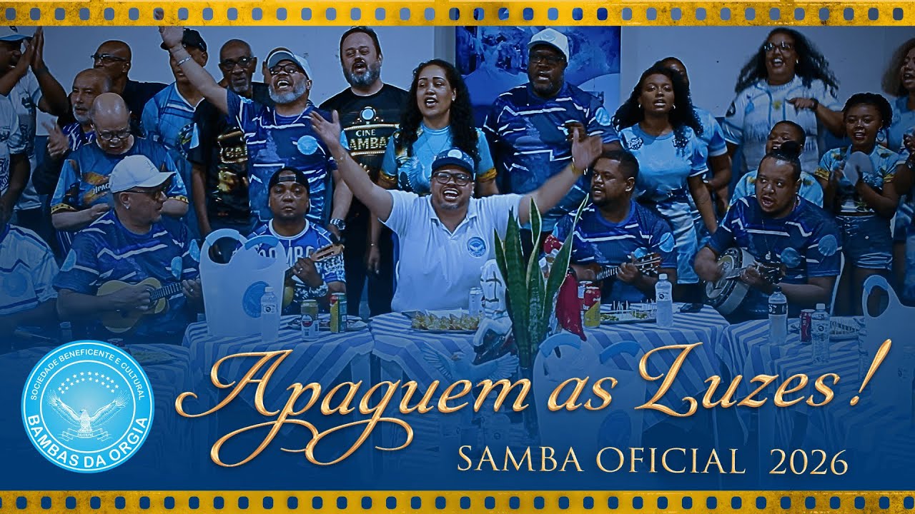 Bambas da Orgia 2026 - Apaguem as Luzes! (CLIPE OFICIAL)