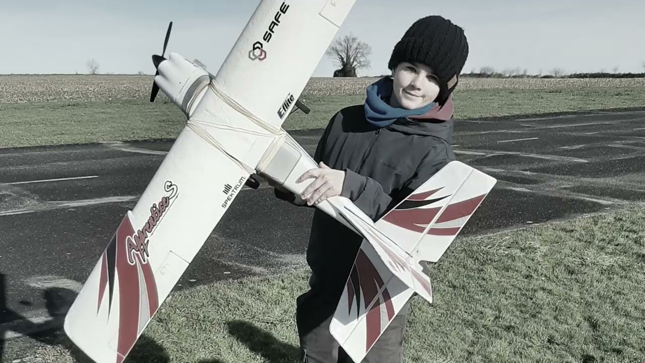 Ecolage avion RC au CAAP64 TOM&REMI le 11/01/2026