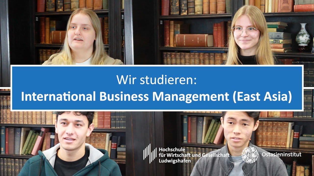 Interview mit Studenten &ndash; International Business Management East Asia | 1.  Videoreihe
