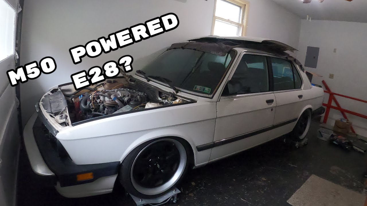 Prepping My E28 Engine Bay For An M50 Swap!