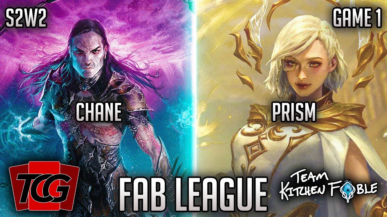 FAB League S2: TCGz Seb Cavallo (Chane) vs. TKF Jacob Kissel (Prism) | Week 2 Game 1