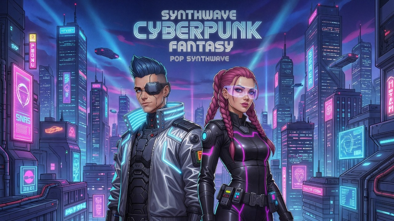 Synthwave Cyberpunk Fantasy | Pop Synthwave