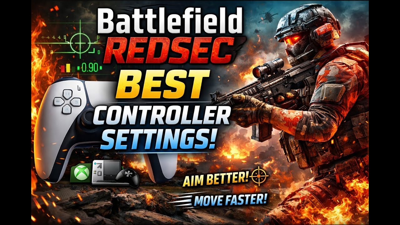 Dominate Battlefield Redsec With the * BEST CONTROLLER SETTINGS*