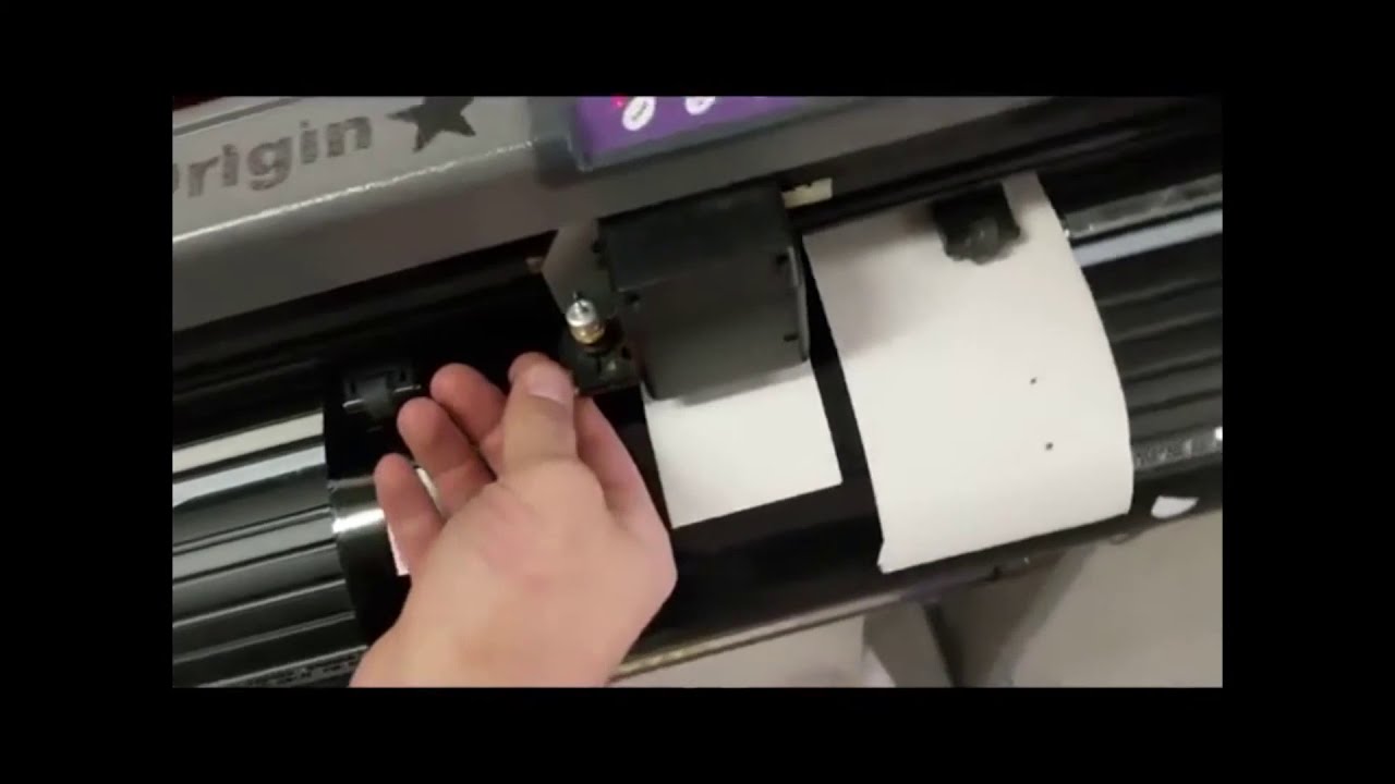 Использование VinylMaster и резака для винила USCutter