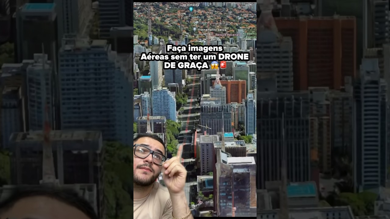 Fa&ccedil;a imagens a&eacute;reas sem ter um DRONE #google #lifehack #dicas #dicasetruques #truques #vocesabia