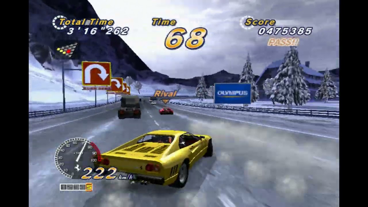 [One Credit]  OutRun2SP (PS2 Goal C) by BOS
