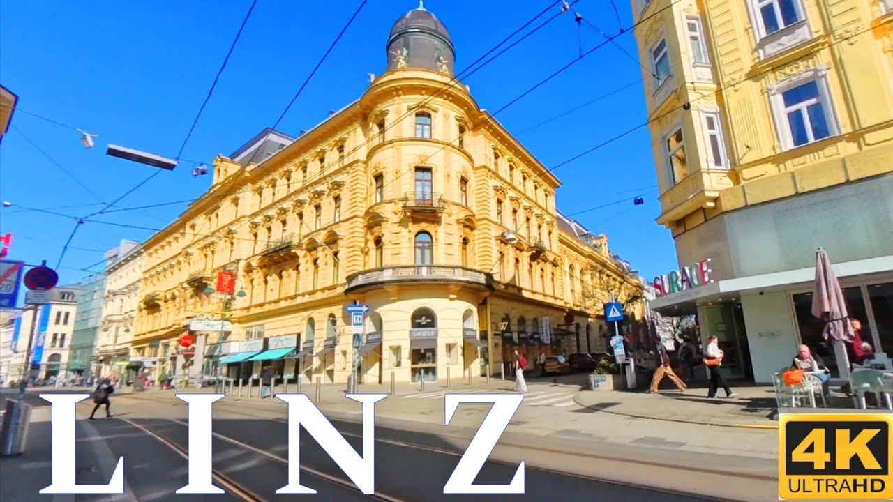 Linz Austria 🇦🇹 March 2026, Walking Tour 4K UHD 