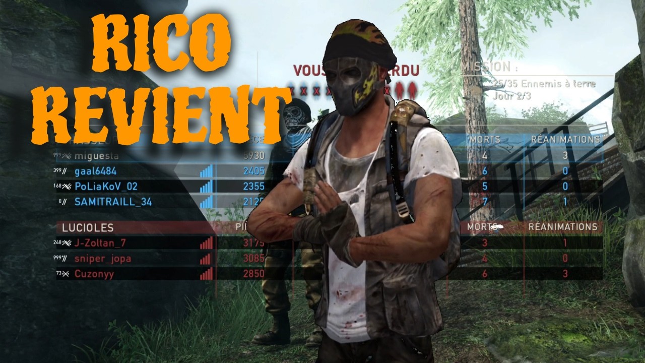 RICO REVIENT the last of us multijoueur ! comeback attempt