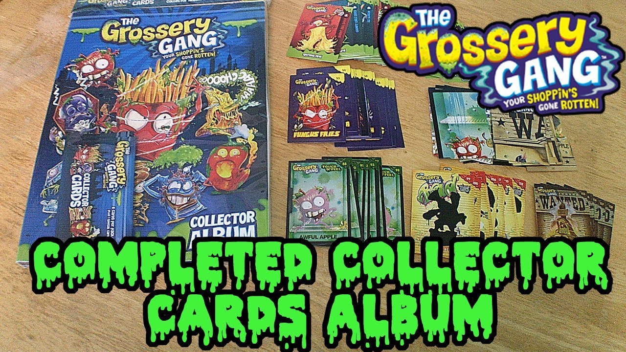 The Grossery Gang - Completed Collector Cards Album