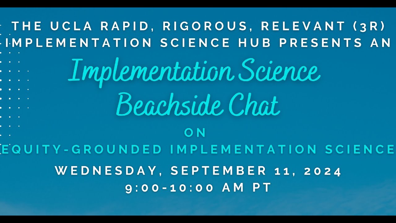 Equity-Grounded Implementation Science