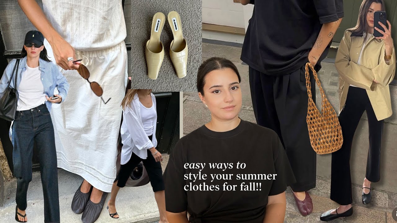 10 Easy Ways to Style your Summer Clothes for Fall