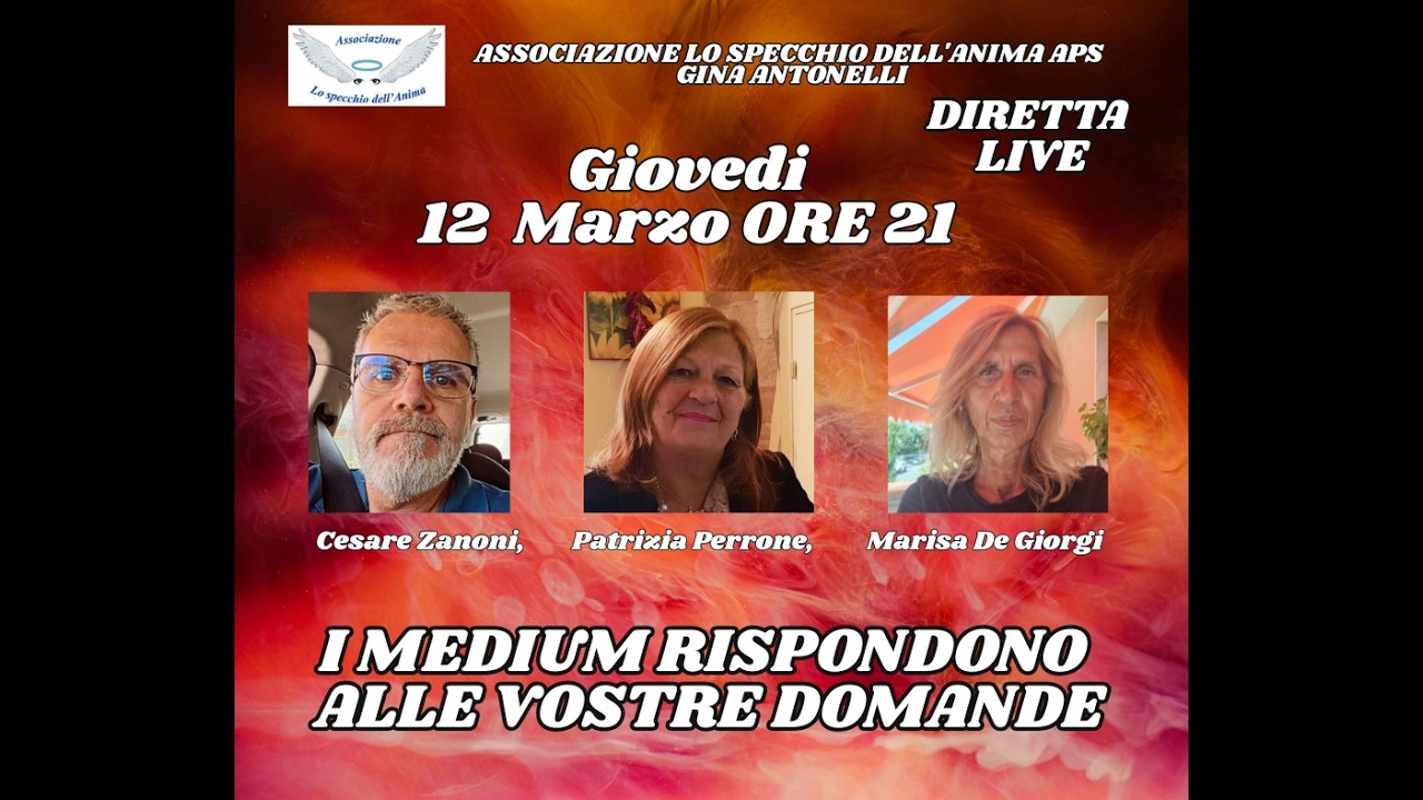 I MEDIUM RISPONDONO ALLE VOSTRE DOMANDE - PATRIZIA PERRONE, MARISA DE GIORGI