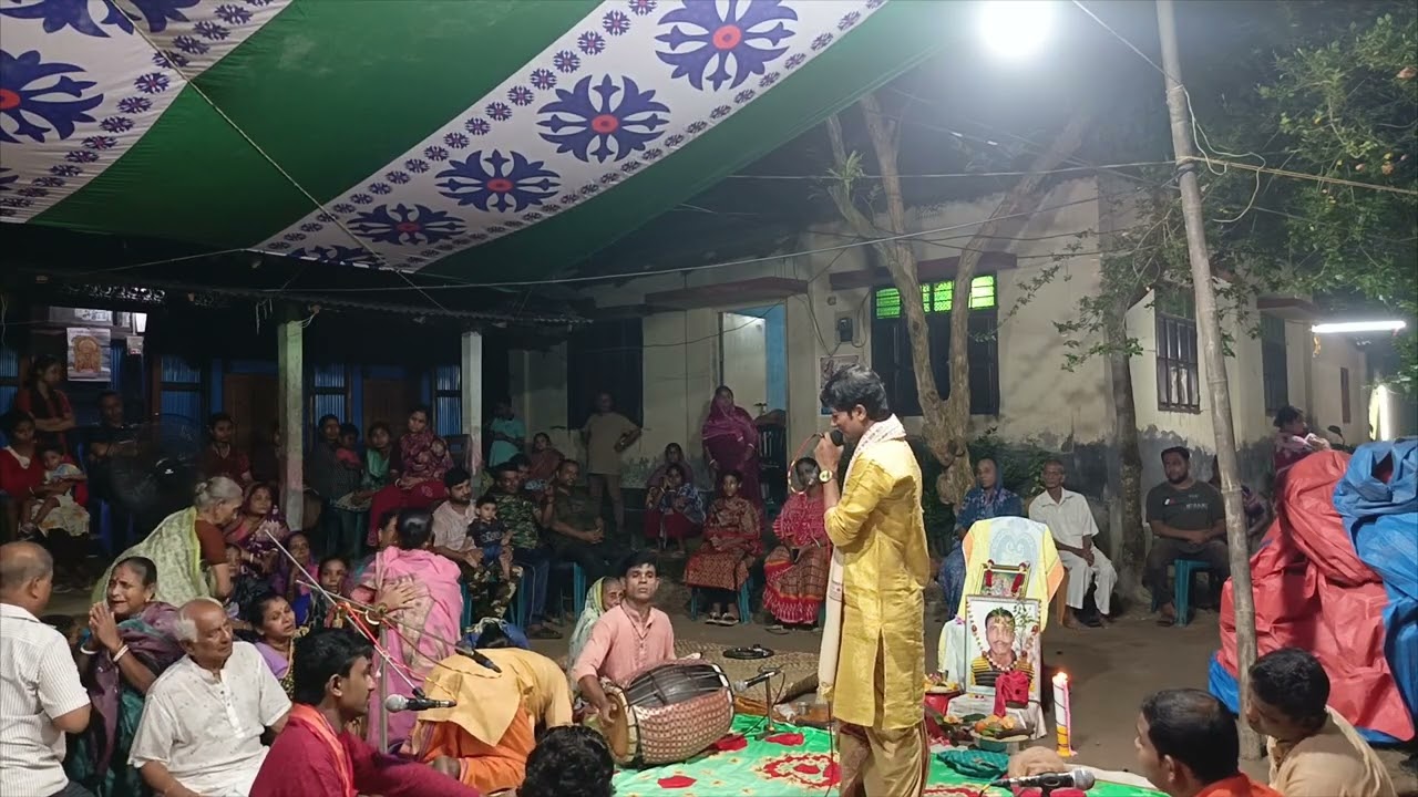 আর কি দেখা পাবো যারে হারায়েছি জীবনে।আসর মেহের কালী বাড়ি,চাঁদপুর।কীর্তনীয়া:সুজন সুত্রধর।☎️01817955399