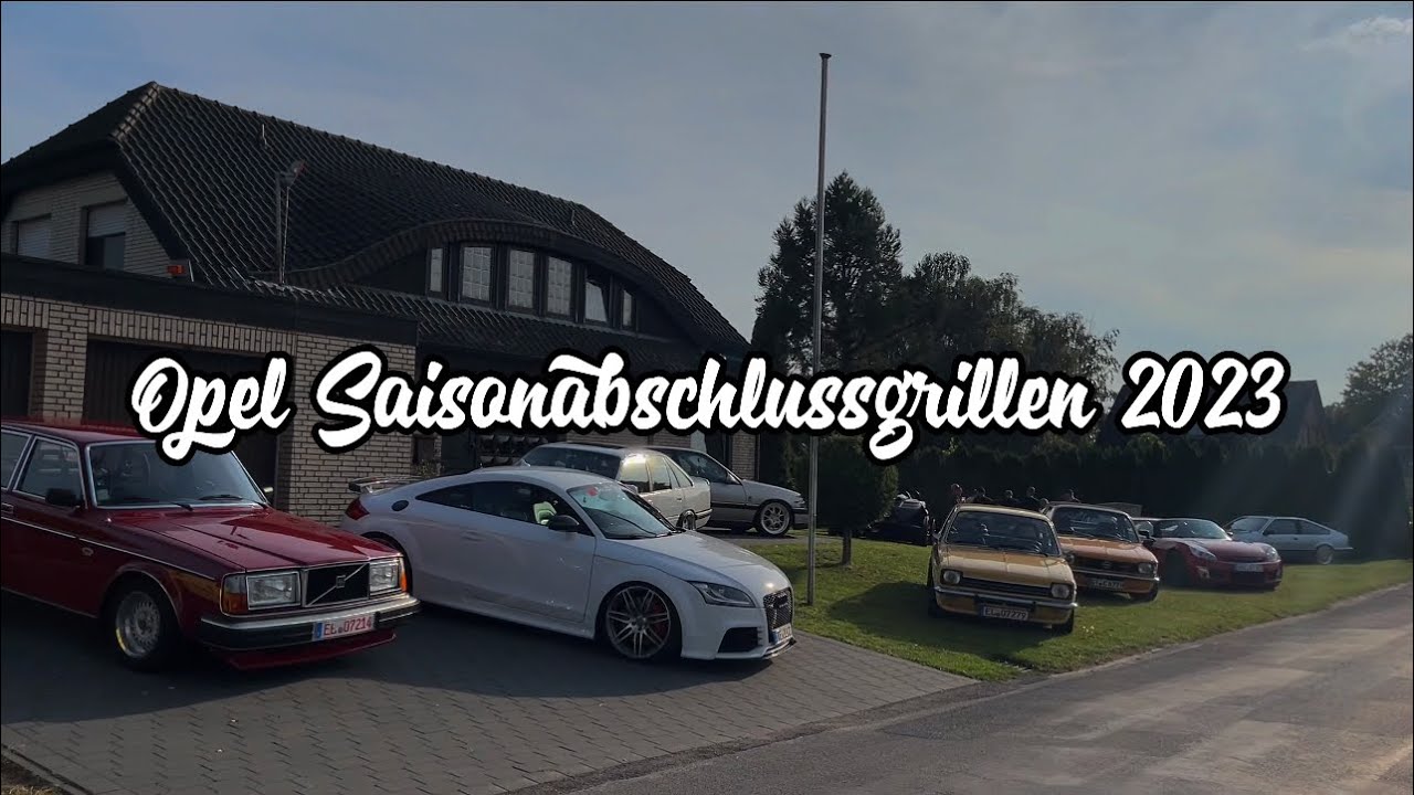 Opel Saisonabschlussgrillen 2023 / Aftermovie / Cedi123cc