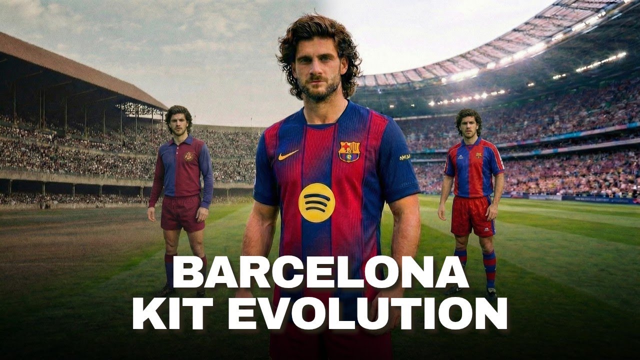 How Barcelona Kits Have Evolved
