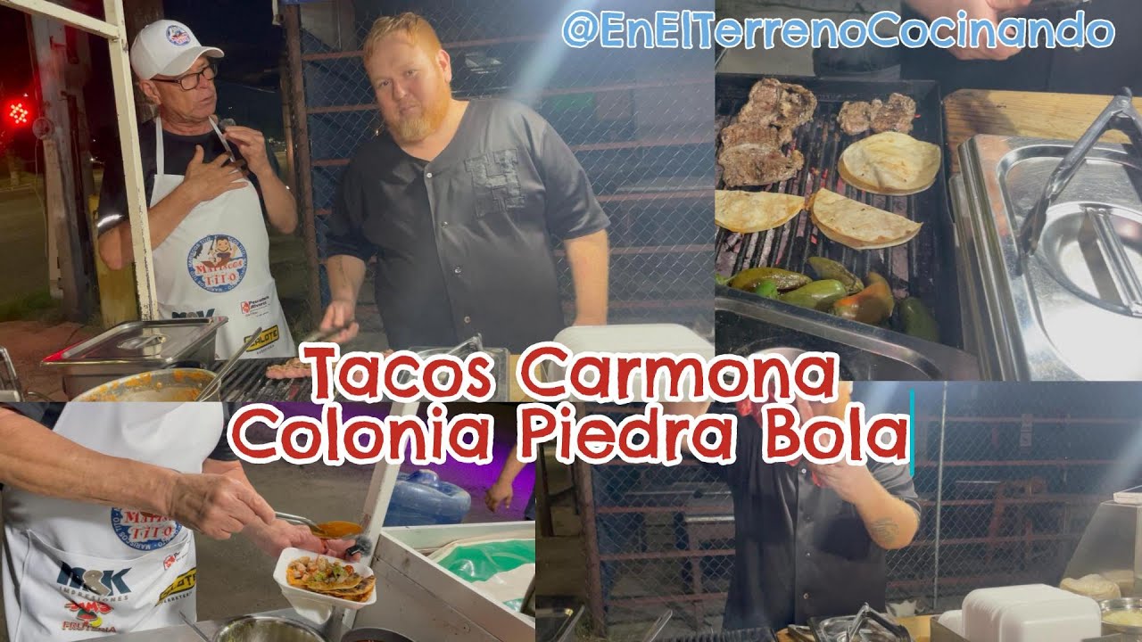 Tacos Carmona con Alonso Carmona, Pura Calidad !