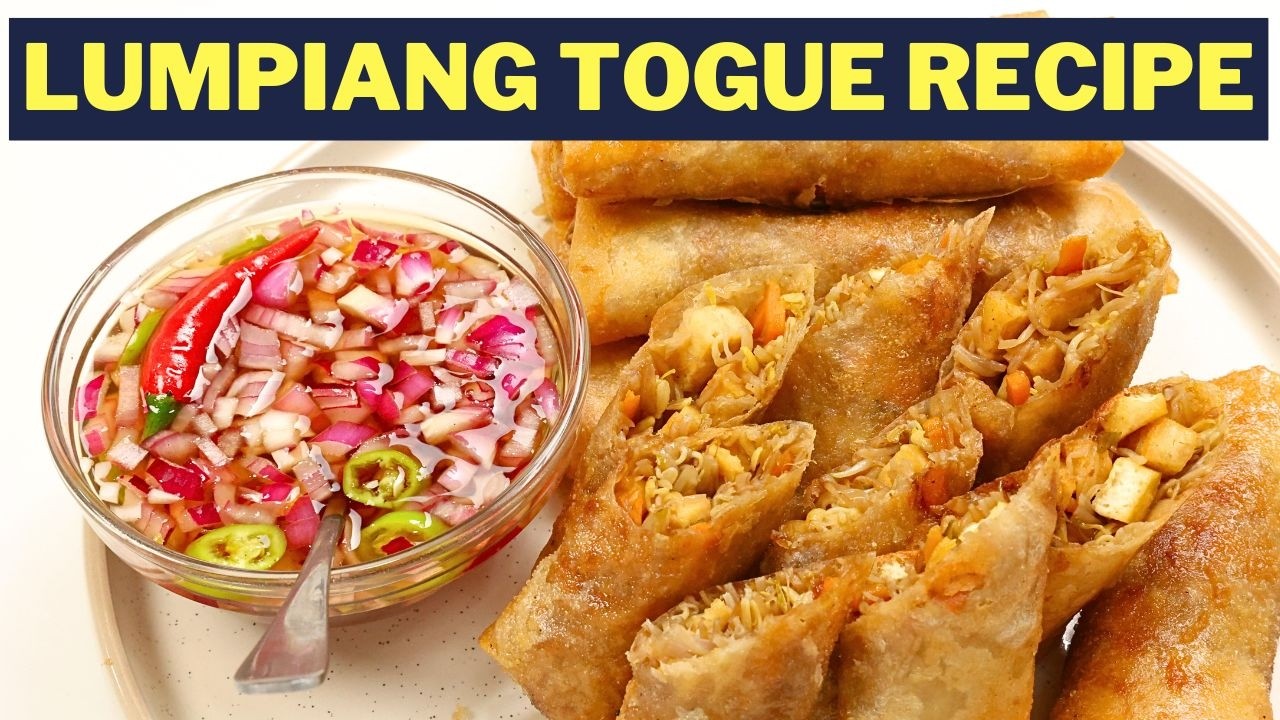 LUMPIANG TOGUE RECIPE | LUMPIANG GULAY | VEGETABLE SPRING ROLL