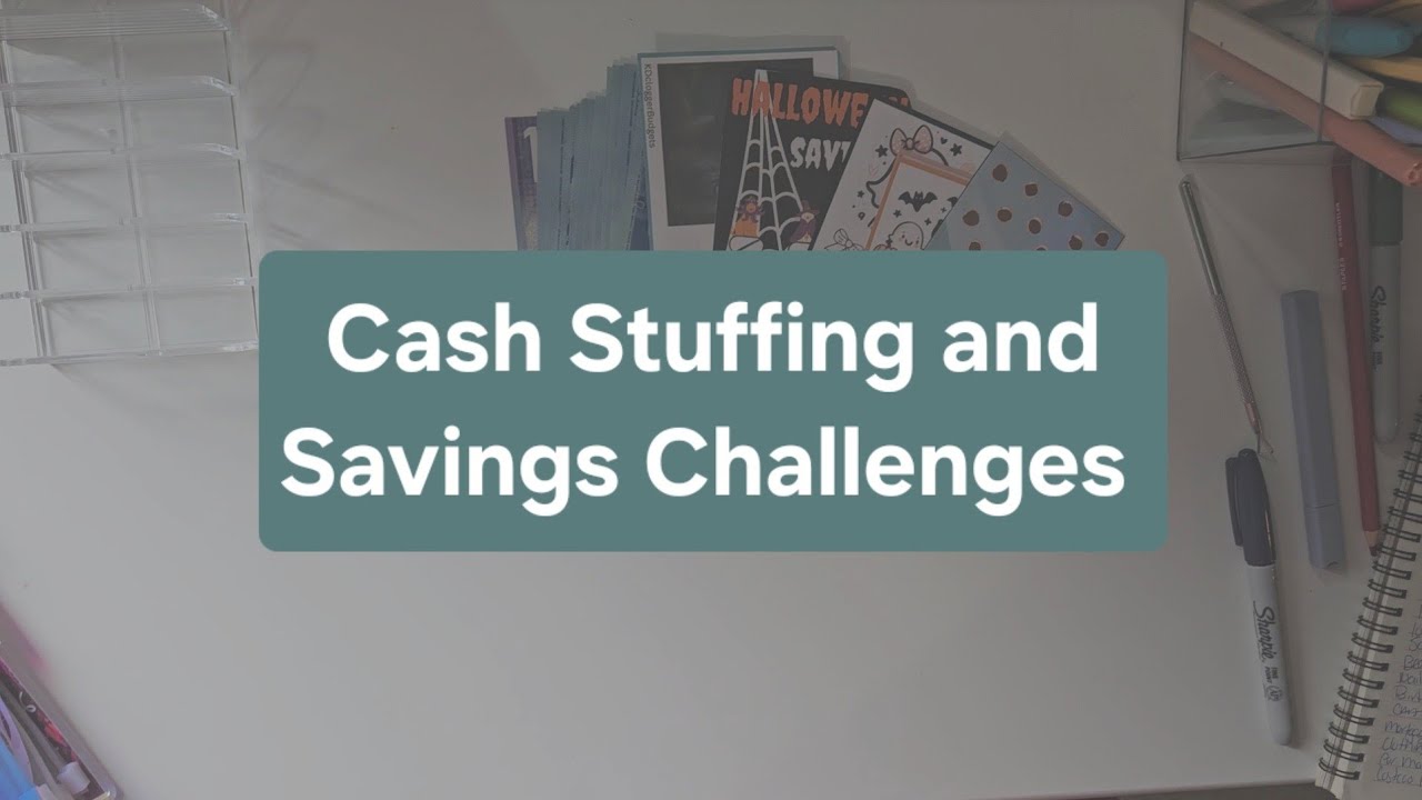 October wk 5 | Cash Stuffing and Savings Challenges | Low income | Canadian Currency 
