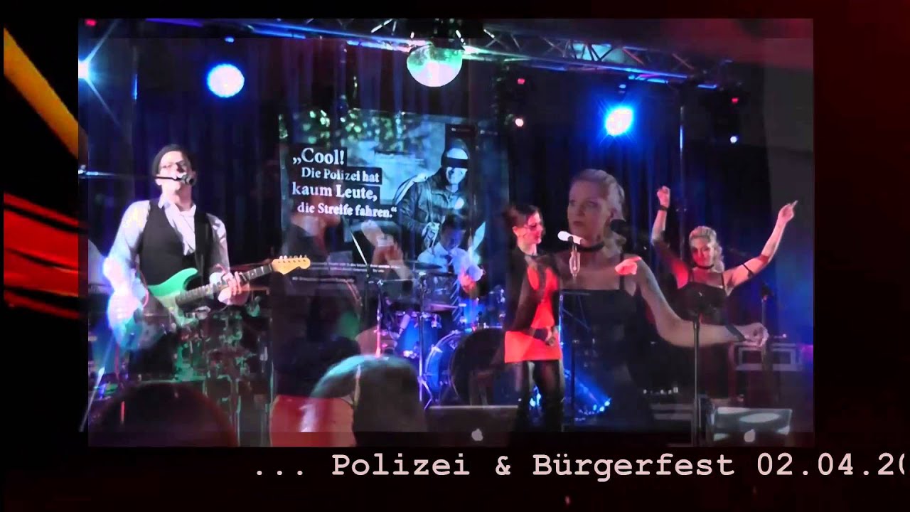 uspartyband live on Stage ( Polizei & B&uuml;rgerfest  02.04.2016 in Neubrandenburg)