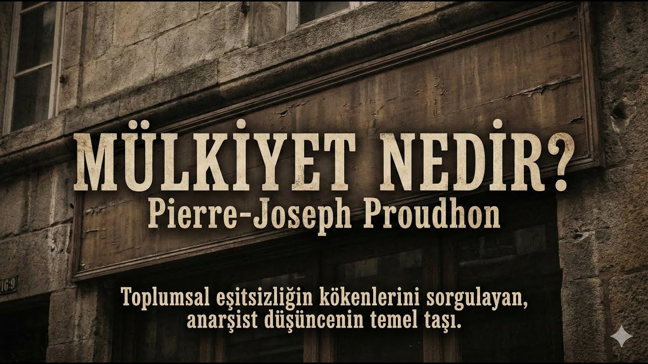 M&uuml;lkiyet Nedir? - Proudhon