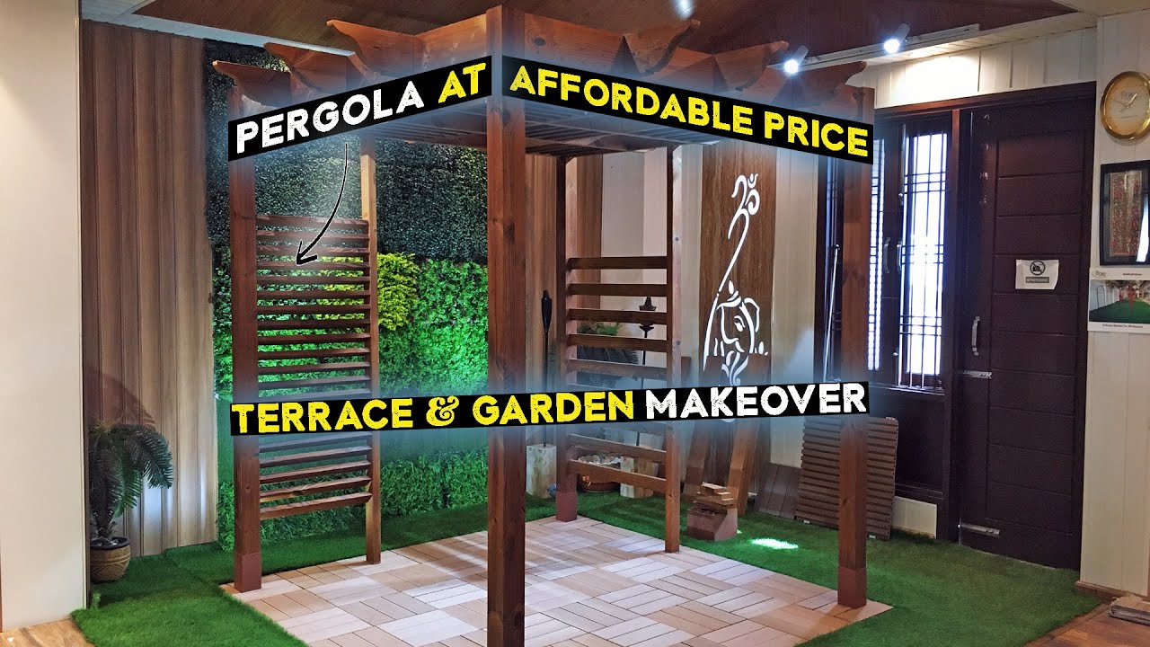 Garden & Terrace Makeover at Affordable Price | Outdoor Modern Pergola | Complete Exterior Solutions
