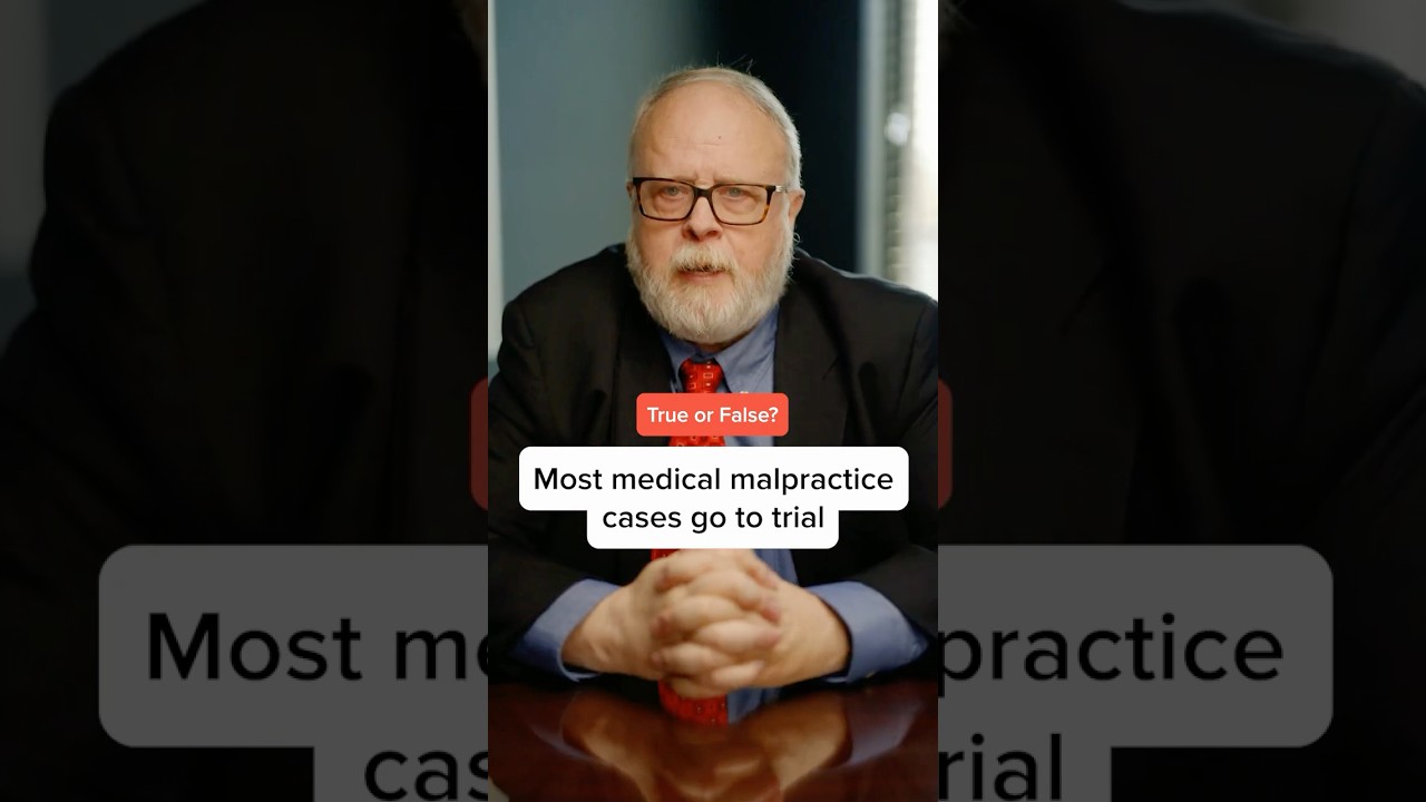 What Happens in a Medical Malpractice Case: Settlement vs. Trial #shorts #law #lawyer