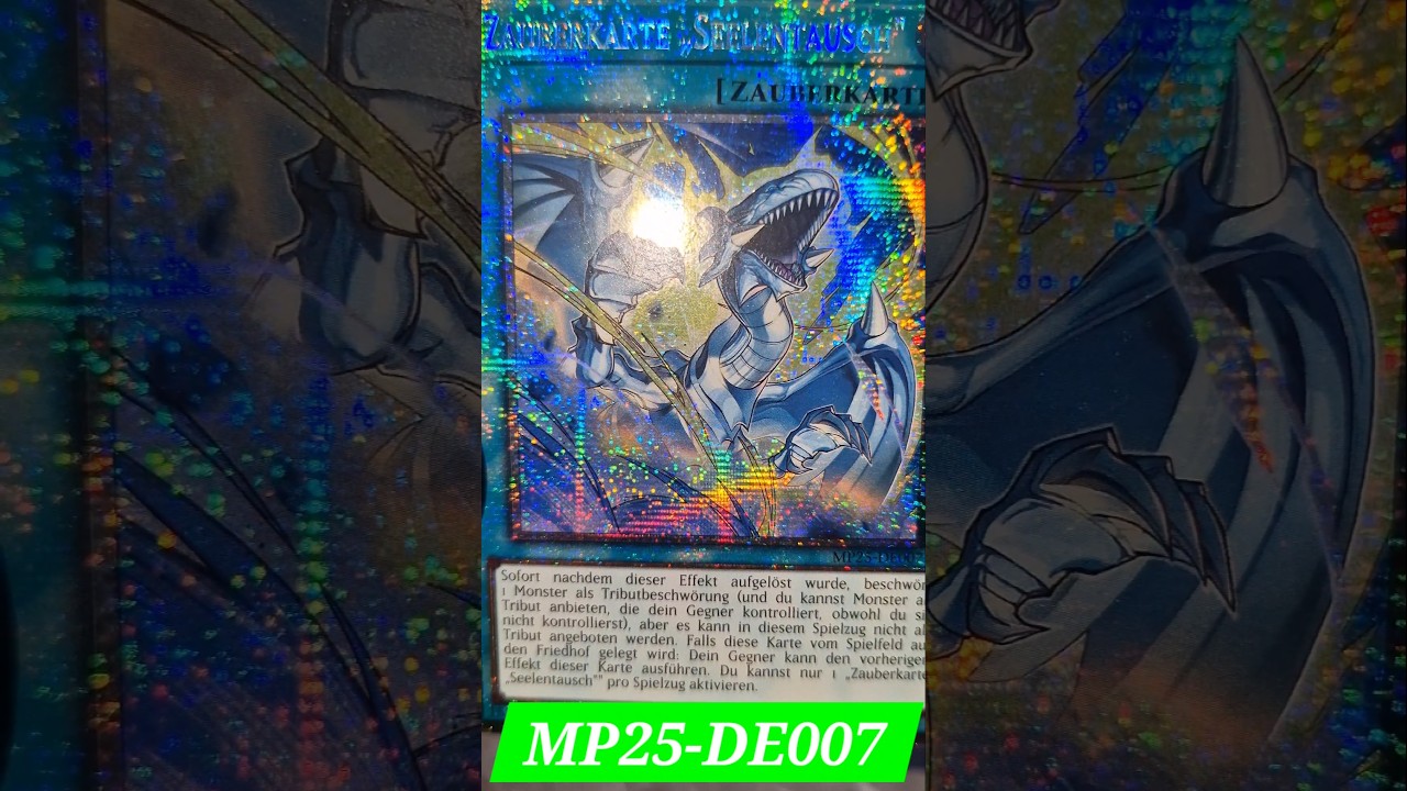 Zauberkarte &bdquo;Seelentausch&ldquo; / Starlight Rare / MP25-DE007 / Spell Card 