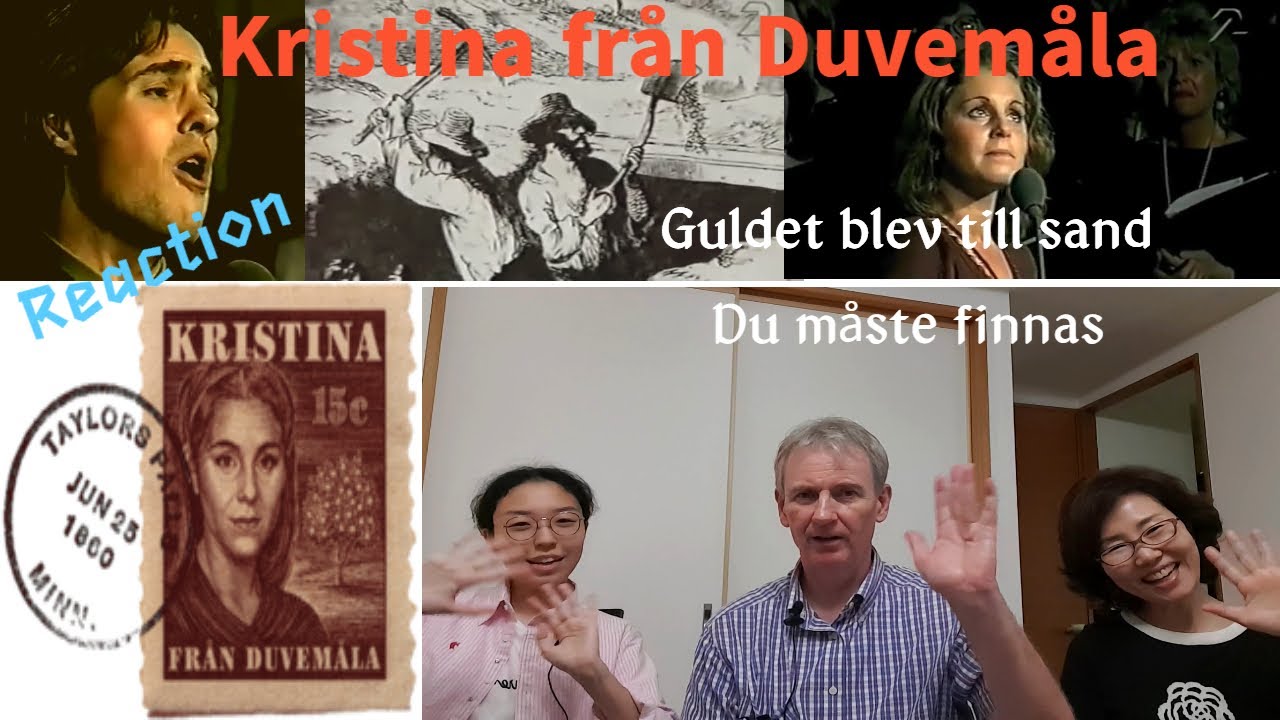 Reaction to the musical, 'Kristina Från Duvemåla' (Kristina From Duvemala) / 뮤지컬 리액션 스웨덴