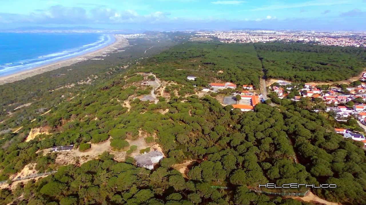 Pequeno voo ao Regimento de Artilharia de Costa da Fonte da Telha com Drone Parrot Bebop 2