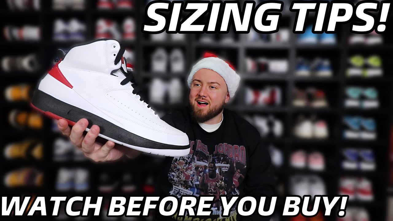 SIZING TIPS FOR THE AIR JORDAN 2 “CHICAGO” WATCH BEFORE YOU BUY!