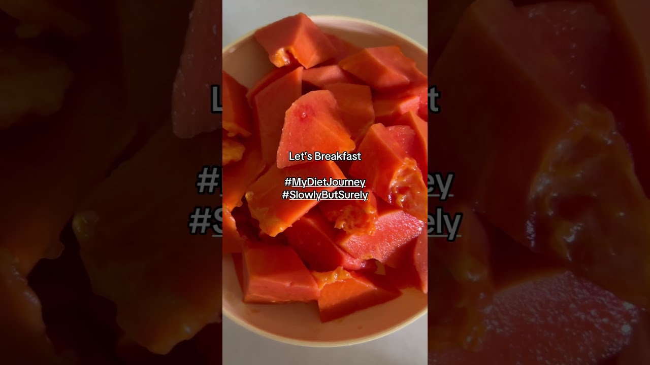 Let&rsquo;s breakfast #mydietjourney #alhamdulillah #breakfast #papaya #betik #sarapanpagi #jomsihat