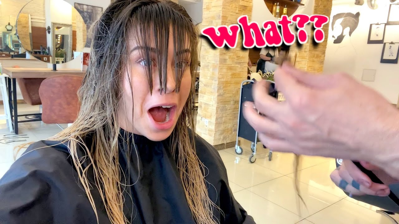 omg, IHR bestimmt meinen HAARSCHNITT & FARBE beim Frisör!